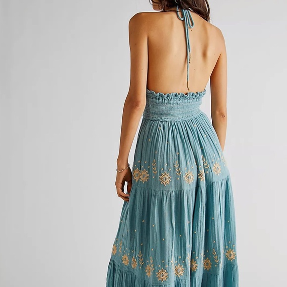 Free People Real Love Embroidered Dress - Picture 3 of 6
